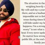 Ammy Virk Gets Emotional As Wife Stranded In UAE Amid Iran Conflict; Shares Daughter’s Heartbreaking Words – Woman’s era Magazine