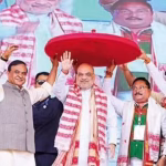 In poll-bound Assam, Shah plays Bangladesh infiltrators card | India News – The Times of India