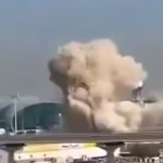 Watch: Moment Iranian drone struck Dubai International Airport’s runway – The Times of India
