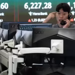 Asian Stocks: Asian stocks today: Stocks ease but set for weekly gains amid optimism on war de-escalation – The Times of India