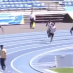 Shocking! Man casually walks into JLN track during final race; AFI slammed – Watch | More sports News – The Times of India